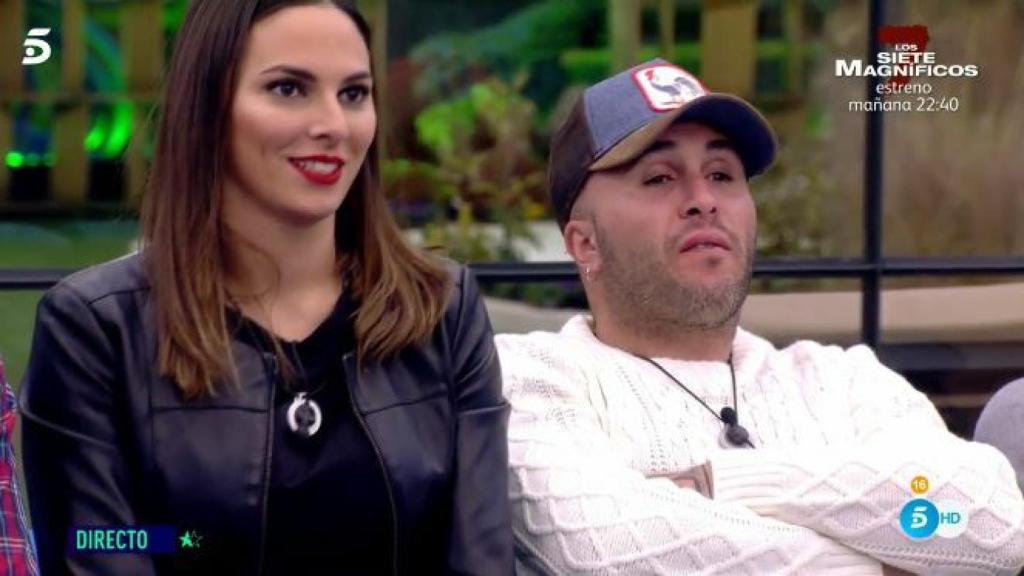Kiko e Irene, en plena discusión.