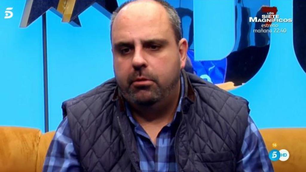 Julio Ruz, muy solo en Guadalix.