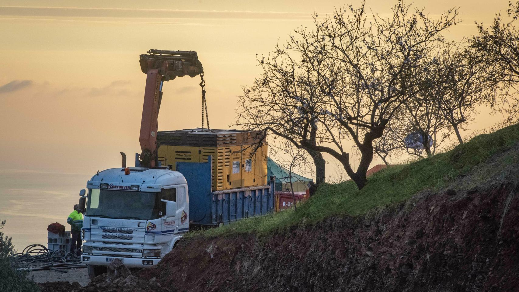 Trabajos para el rescate de Julen