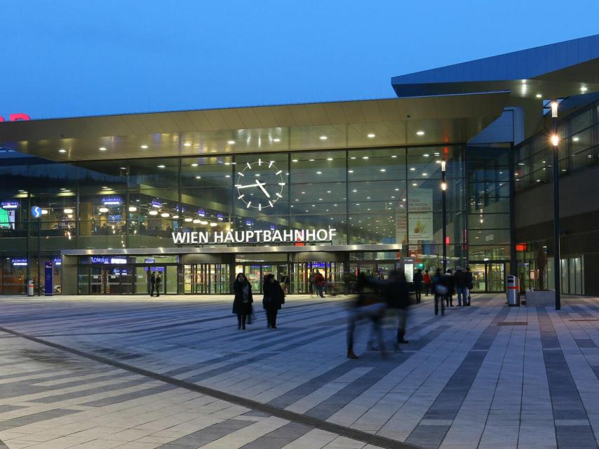 Estación Central de Viena.