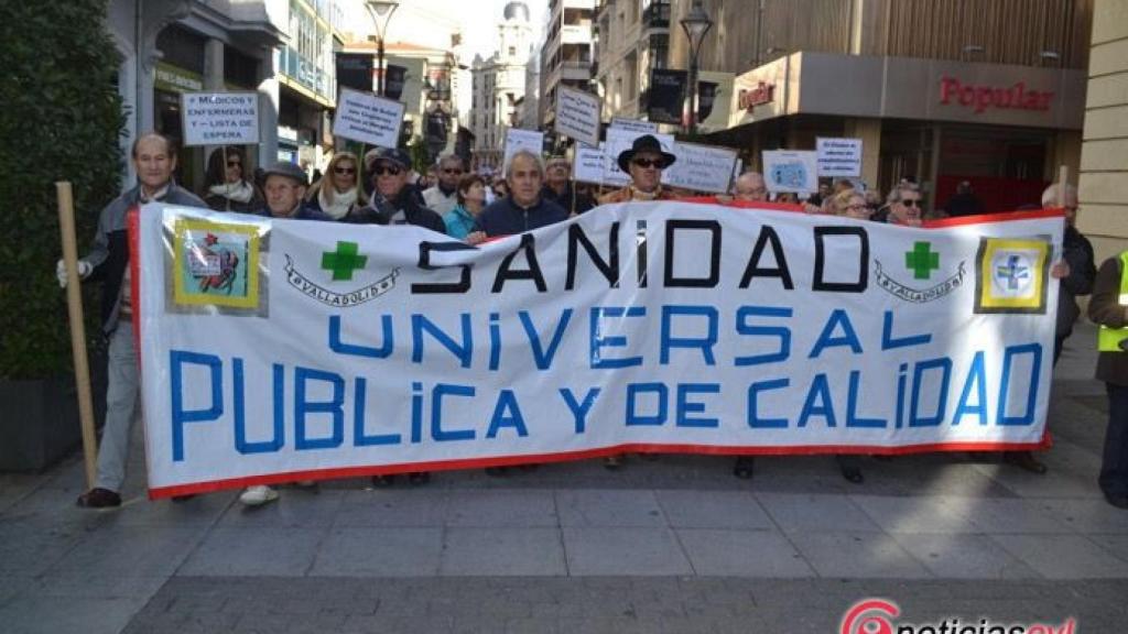 manifestacion defensa sanidad publica plataformas valladolid 32