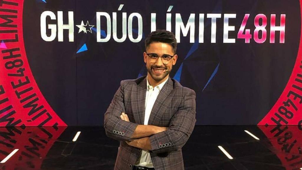 Miguel Frigenti en el plató de 'GH DÚO'