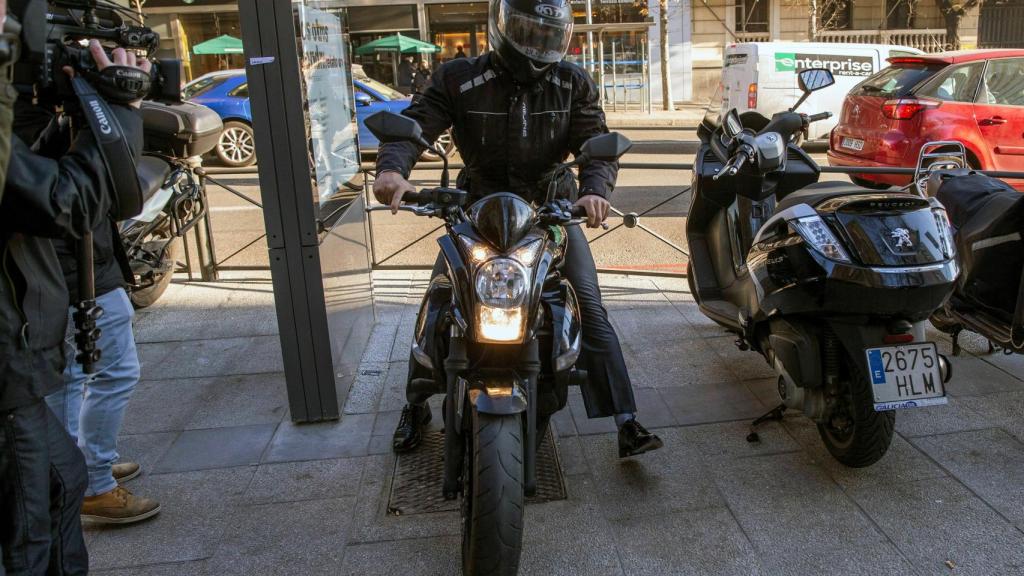 El que fuera chófer de Luis Bárcenas, Sergio Ríos, a salida de la Audiencia Nacional