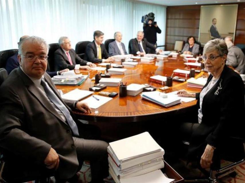 Reunión del Pleno del TC./