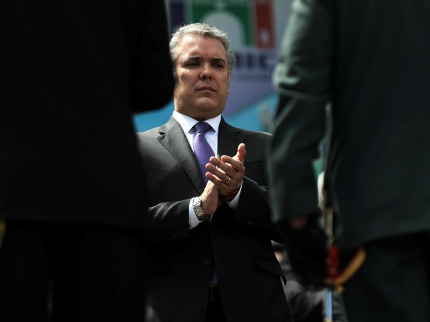 El presidente colombiano Iván Duque.