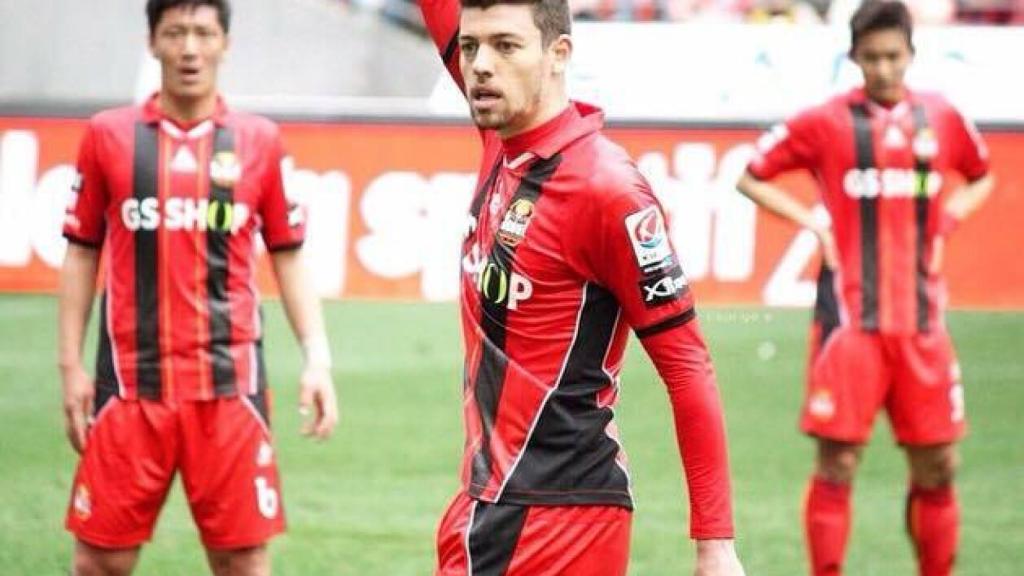 Osmar Ibáñez, durante un partido. Facebook: Osmar Barba Ibañez