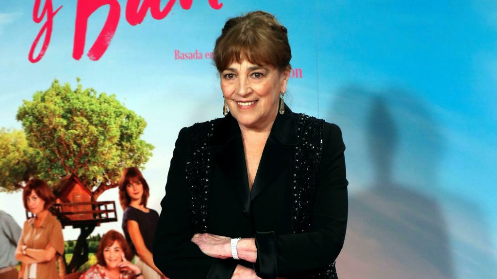 La actriz Carmen Maura en el estreno de 'Gente que viene y bah', dirigida por Patricia Font.