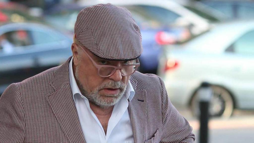 El excomisario José Villarejo, camino al juzgado.