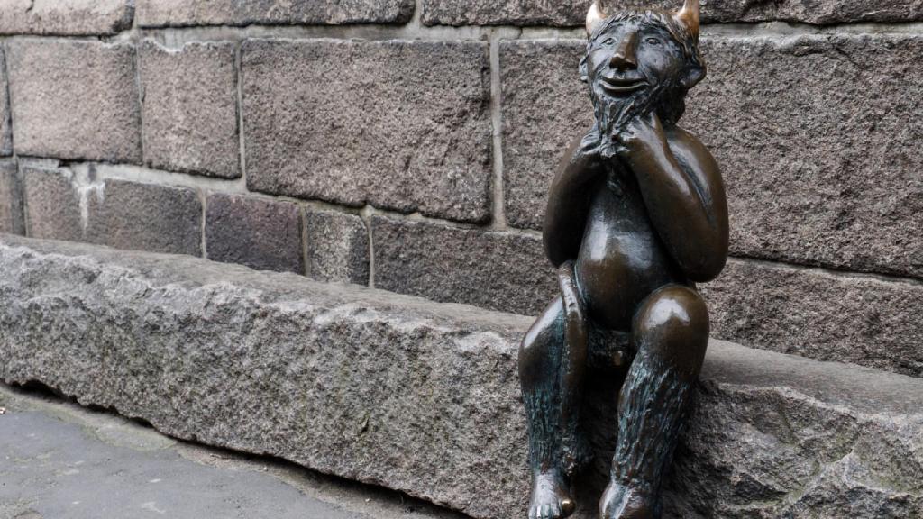 La figura del demonio en la ciudad alemana de Lubeck