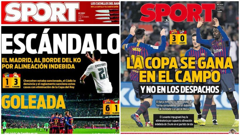 Portadas Sport