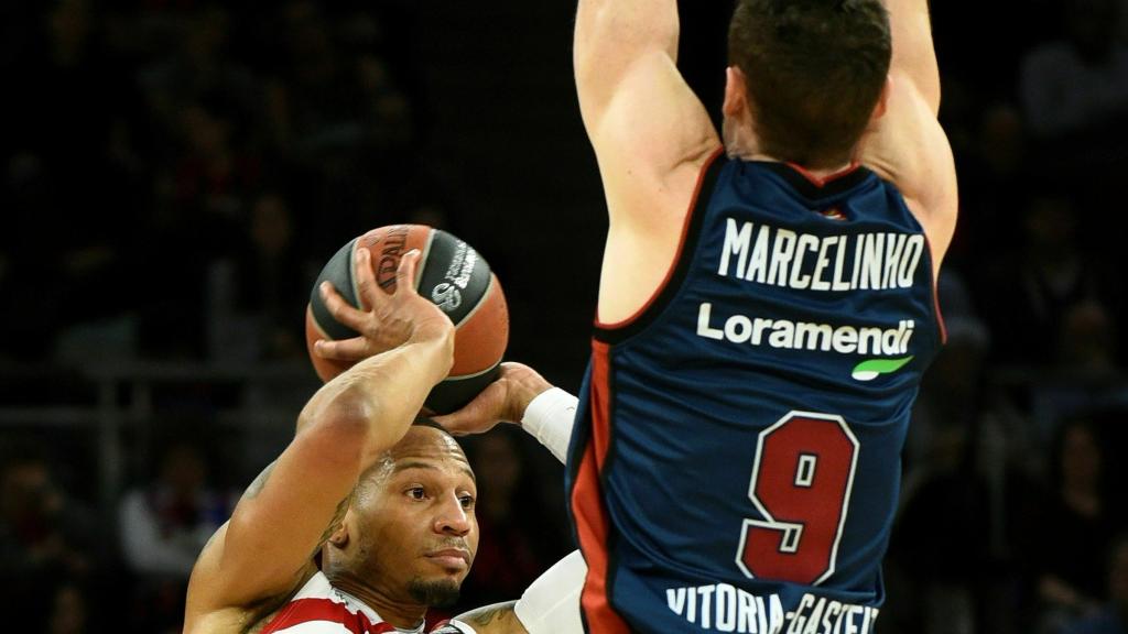 Partido disputado entre Baskonia y Olimpia Milan