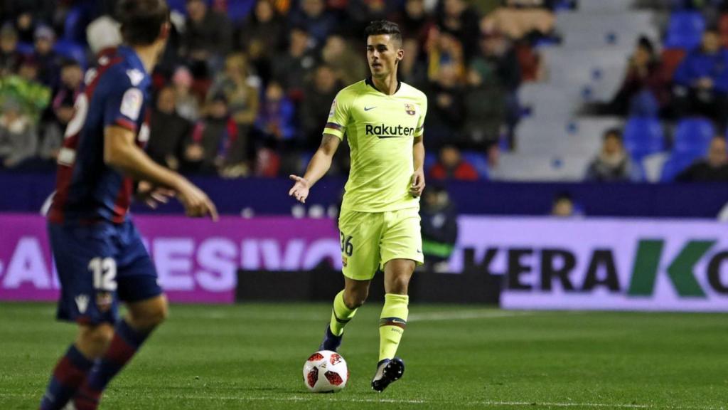 Juan Brandáriz 'Chumi', en un partido de Copa frente al Levante Foto:fcbarcelona.com