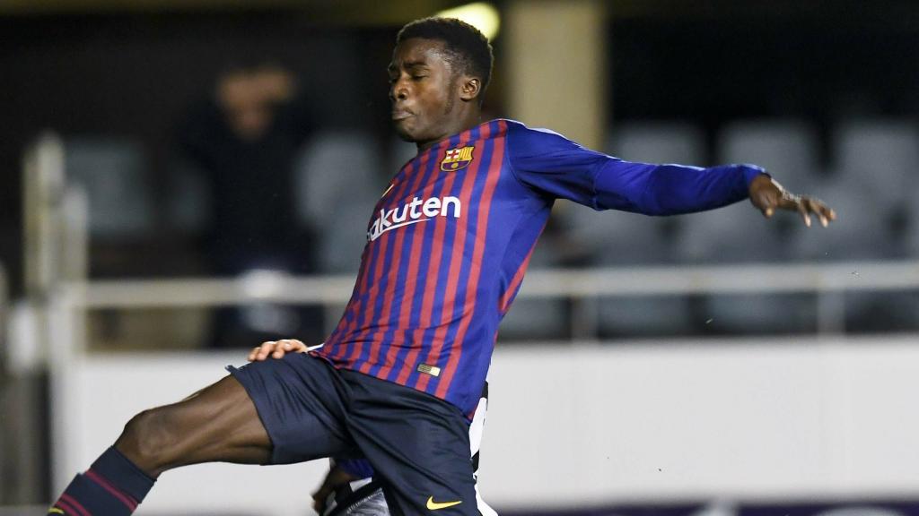 Moussa Wagué. Foto: fcbarcelona.com