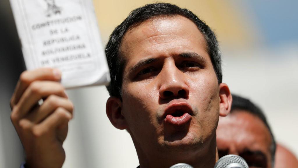 Juan Guaidó, presidente del Parlamento venezolano