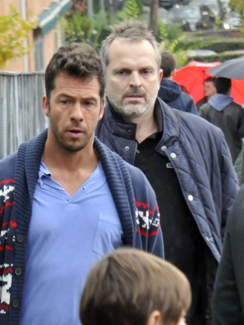 Nacho Palau y Miguel Bosé en una imagen de archivo