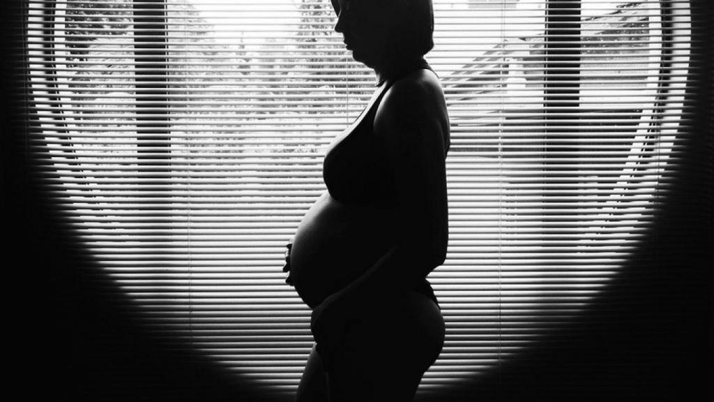 Imagen de archivo de una gestante donante.