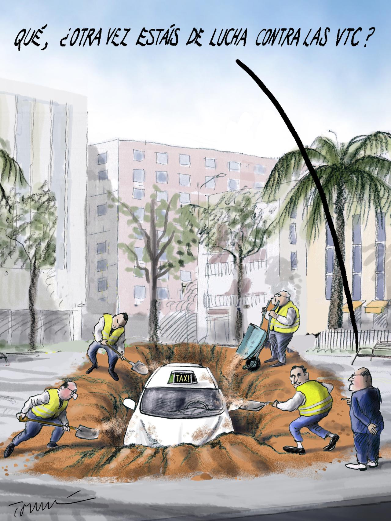 A dos metros bajo tierra