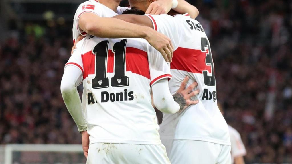 Mario Gómez en el Stuttgart. Foto Twitter : (@Mario_Gomez)