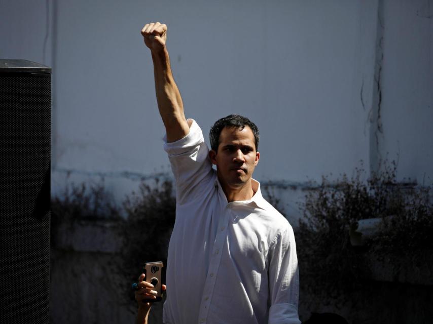 Juan Guaidó en una imagen de archivo.