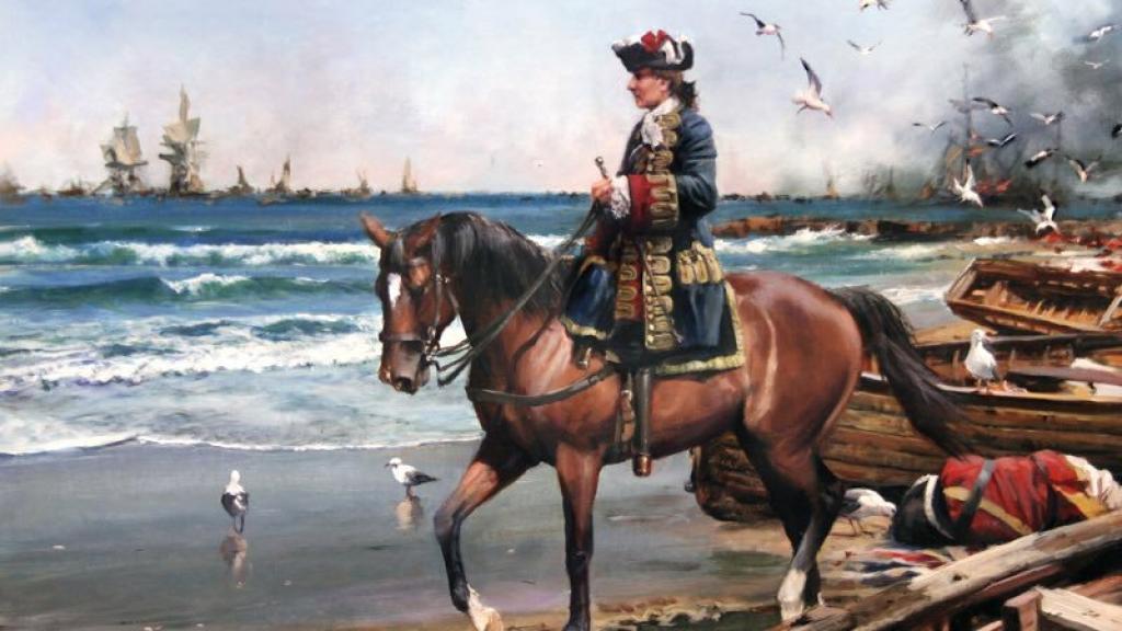 Blas de Lezo pintado por Ferrer-Dalmau.