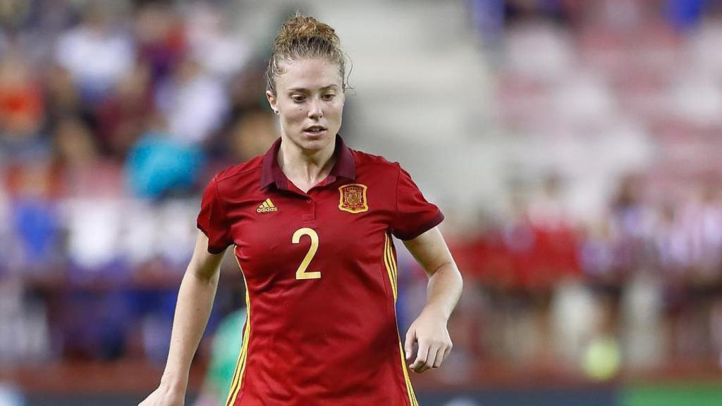 Celia Jimenez con la selección española