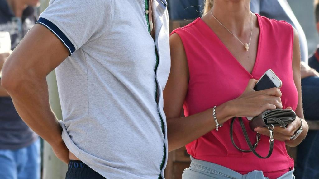 David Aleman y María Rodríguez Vico en Sotogrande.