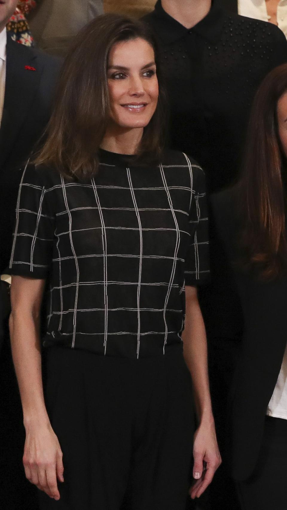 Letizia en el evento de este jueves.