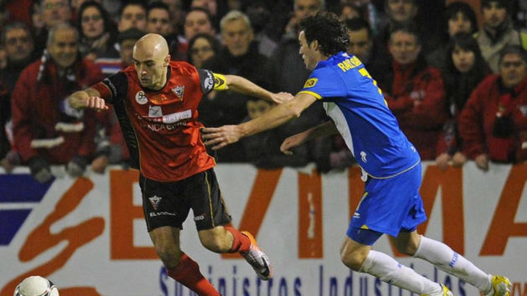 Pablo Infante, en el partido ante el Espanyol
