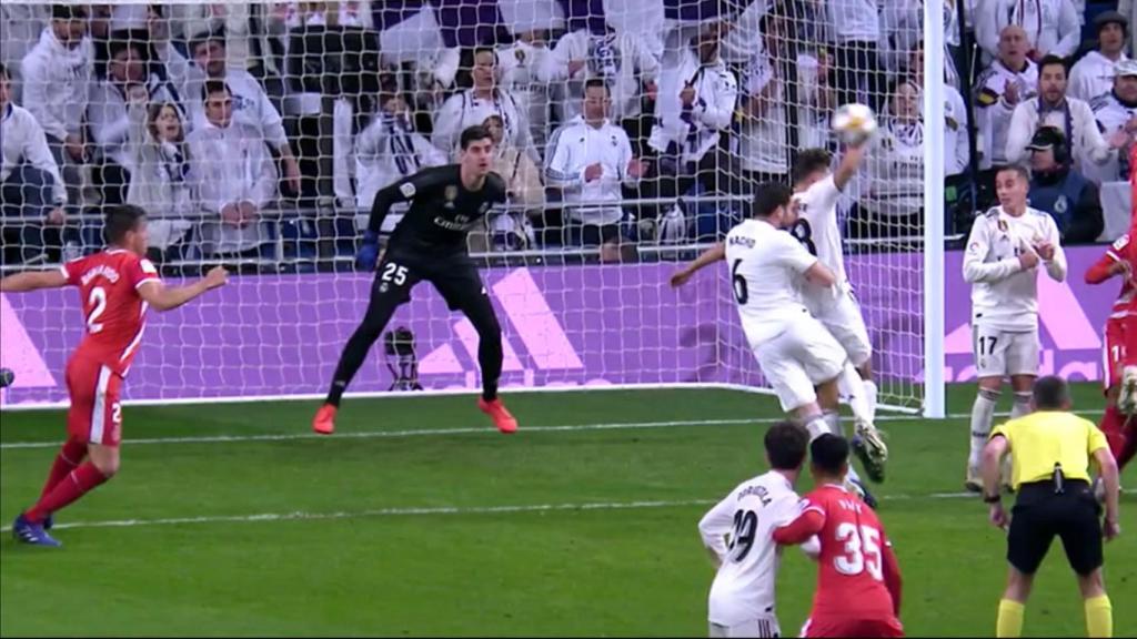 Penalti por mano de Marcos Llorente