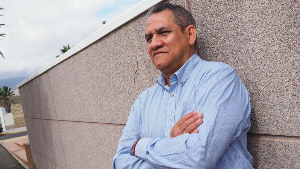 Wilmer Guaido, durante la entrevista.