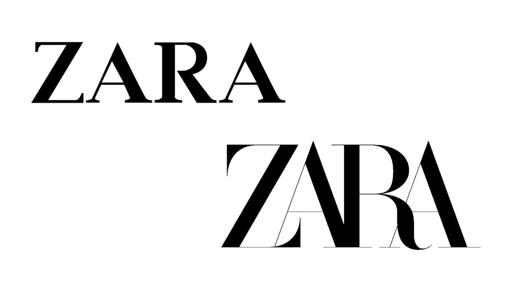 Cambio de logotipo: antes (arriba) y ahora (abajo).