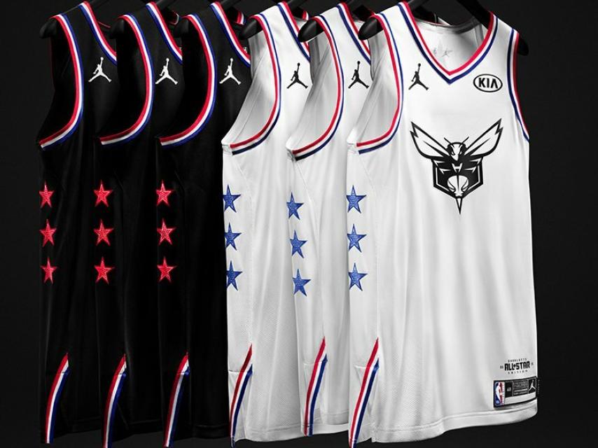 Camisetas del All Star 2019. Foto : Twitter (@Jumpman23)