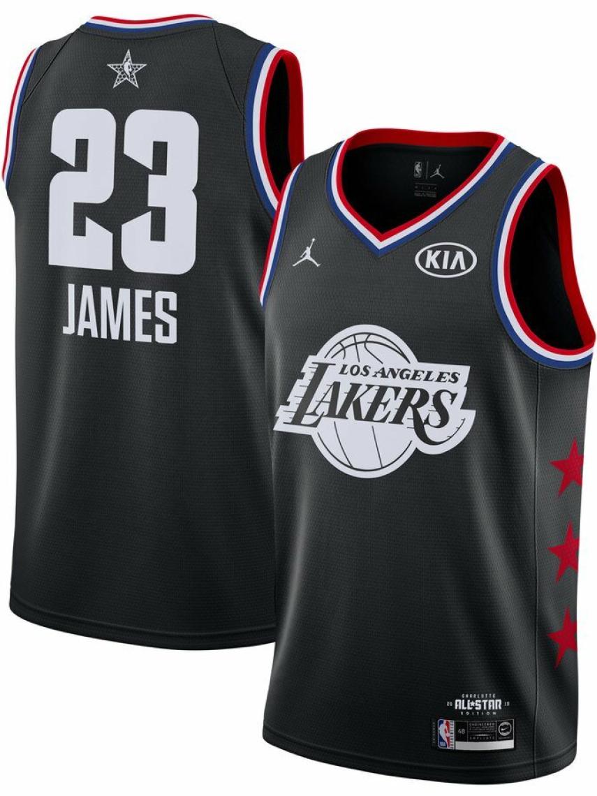 Camiseta de Lebron James para el All Star. Foto: Twitter (@NBAAllStar)