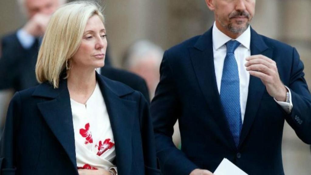 Pablo de Grecia y su esposa Marie Chantal.