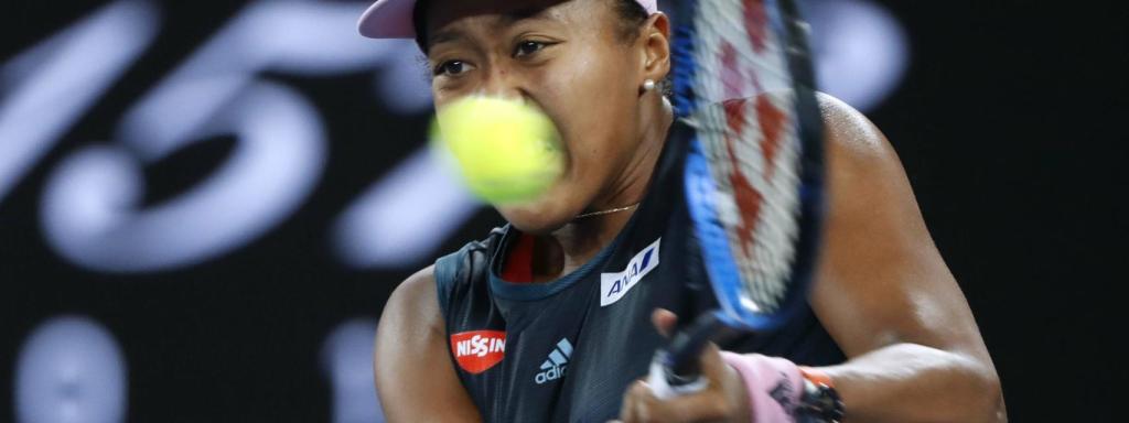 Naomi Osaka, en el Open de Australia