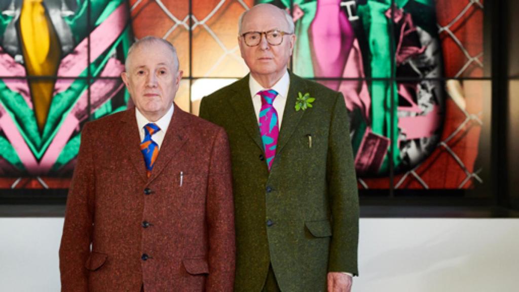 Image: Gilbert & George: Hay que prohibir la religión y despenalizar el sexo