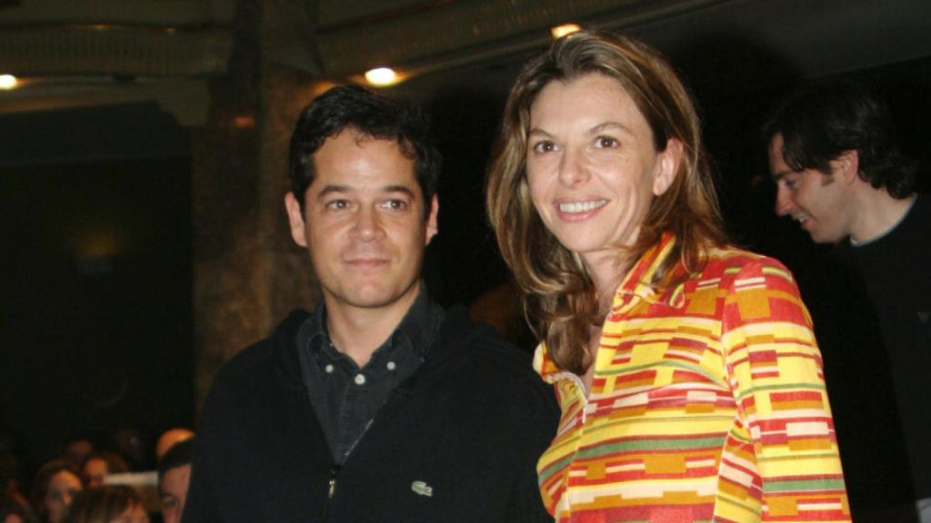 La actriz Paloma Gómez  junto al actor Jorge Sanz.