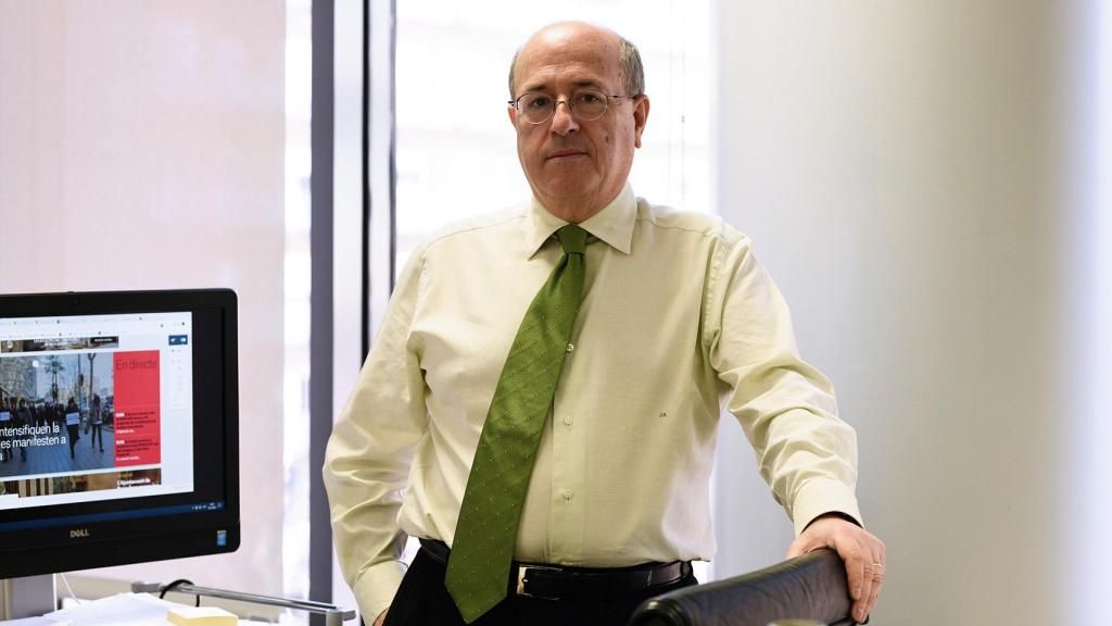 José Antich, en su despacho de la redacción de 'El Nacional'.