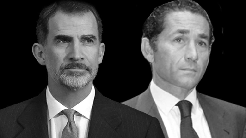 Felipe VI junto a Álvaro Fuster y Letizia.