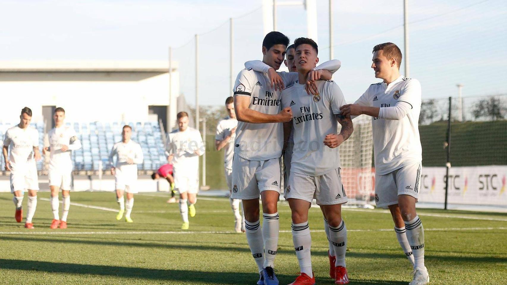 Celebración del 1-0