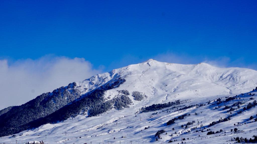 Imagen de la estación de esquí de Baqueira.