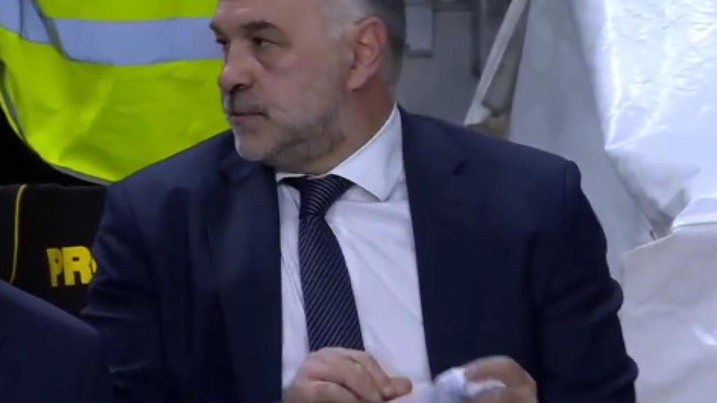 Enfado mayúsculo de Pablo Laso con sus jugadores: Pediros unas palomitas