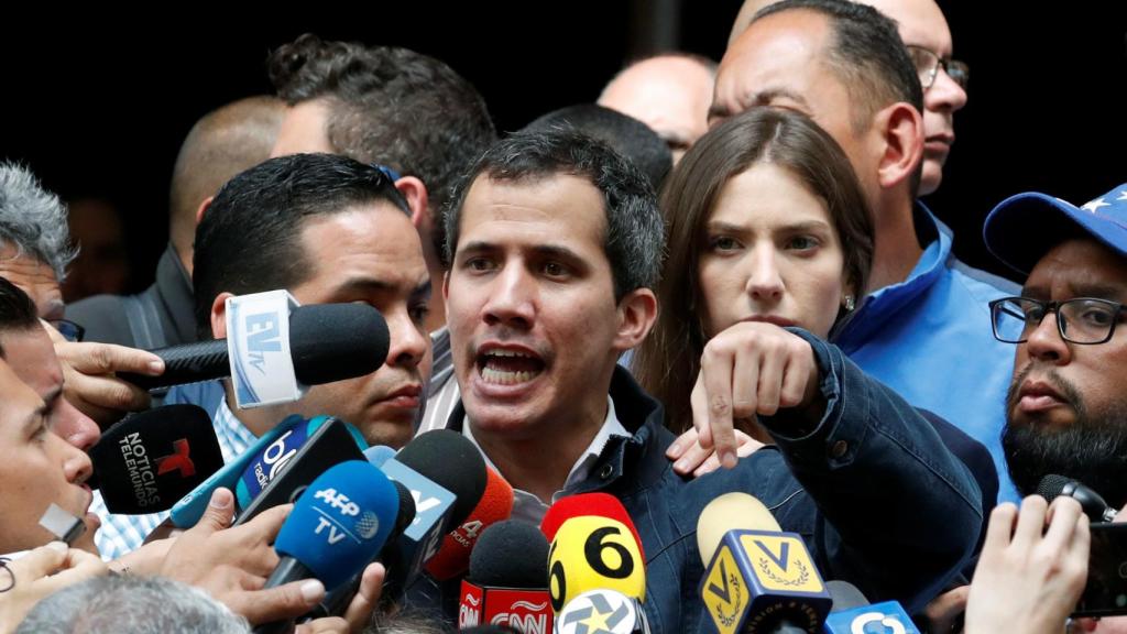 Juan Guaidó, presidente encargado de Venezuela.