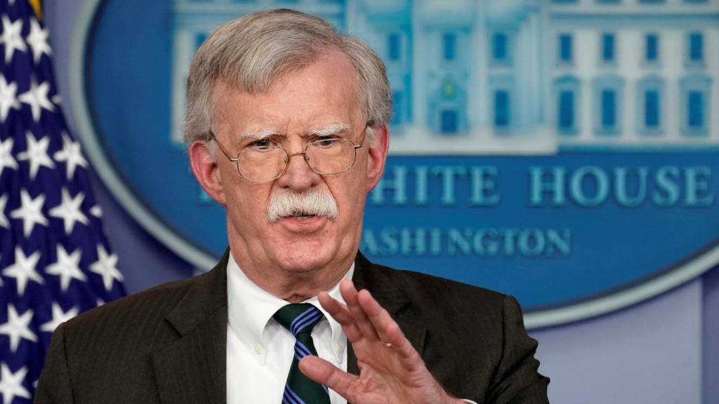 John Bolton, asesor de seguridad nacional de EEUU.