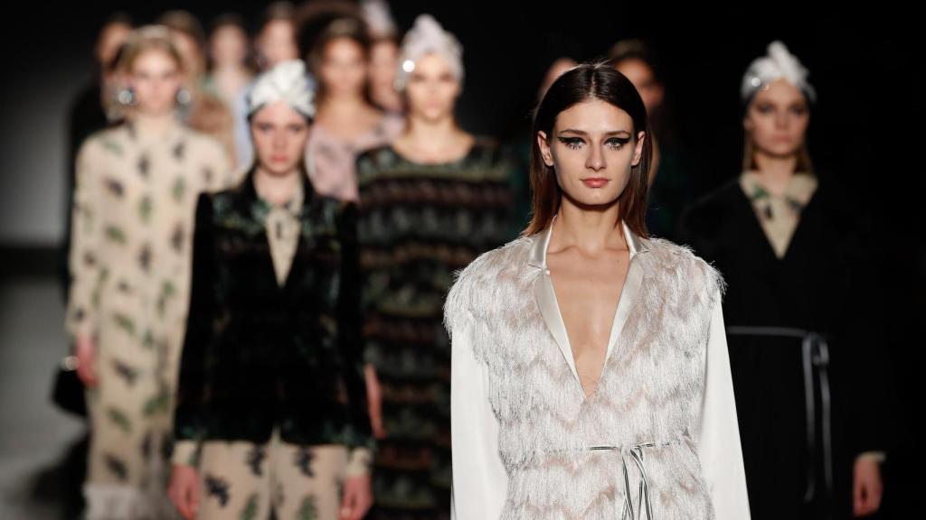 Desfile de Ailanto en el marco de la Mercedes-Benz fashion Week Madrid.