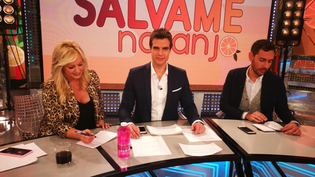 David Aleman al frente de 'Sálvame' en los bloques informativos sobre el caso Julen.