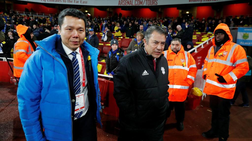 Homenaje a Emiliano Sala en el Arsenal - Cardiff