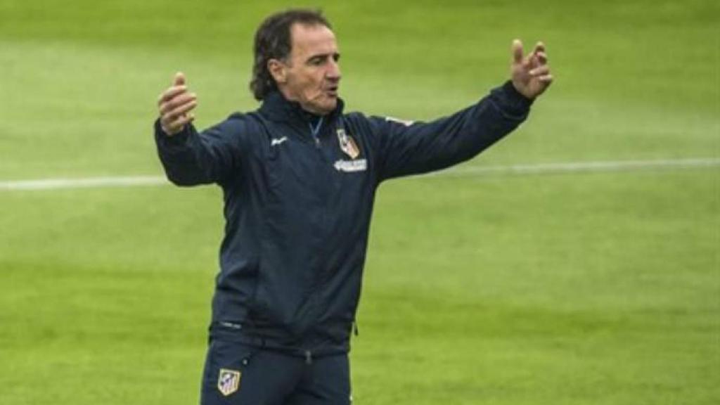 Óscar Ortega, preparador físico del Club Atlético de Madrid