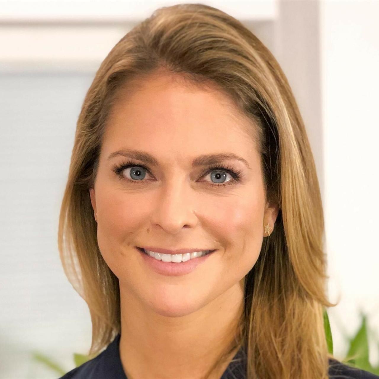 Magdalena de Suecia en una imagen de la Casa Real de Suecia.