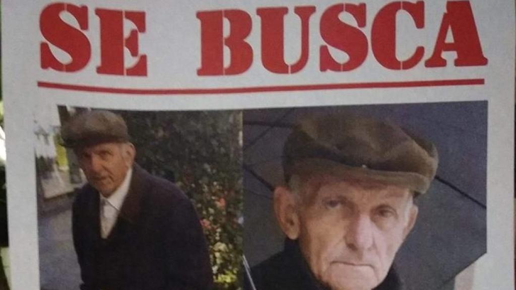 En el barrio de O Calvario han colgado fotos con su cara.